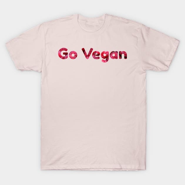 Go Vegan T-Shirt by Zuzla